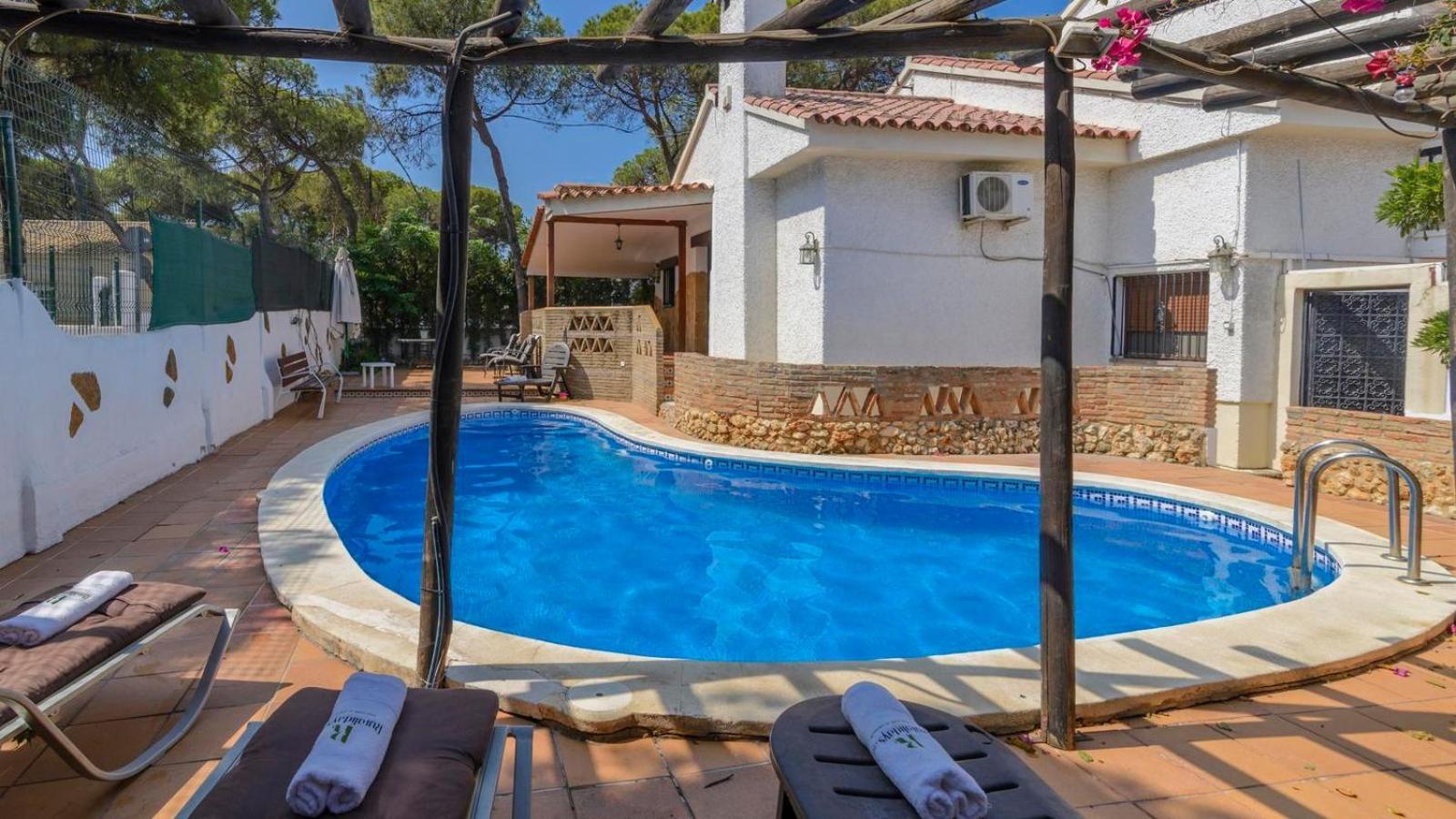 Villa Casa La Marquesa Punta Umbria By Ruralidays Esterno foto